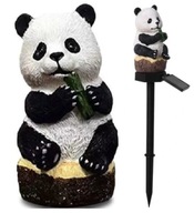 DEKORATÍVNA SOLÁRNA LED PANDA LAMPA