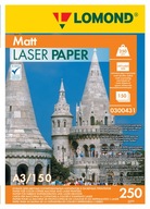 A3 FOTOPAPIER MATNÝ 250g LASER OBOJSTRANNÝ 50ks