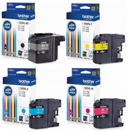 ORIGINÁLNY 4x atrament BROTHER DCP-J105 LC529XL LC525X