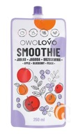 OWOLOVO SMOOTHIE POUCH APPLE BERRY PEACH