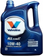 VALVOLINE ALL CLIMATE OIL 10W40 4L + prívesok