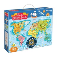 Puzzle CzuCzu Mapa sveta 300