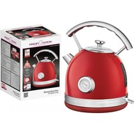 PROFICOOK Elektrická kanvica 1,7L INOX OCEL 1850W