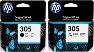 2x atramentová kazeta HP 305 3YM60AE-3YM61AE Deskjet 2710 2720