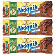 Nestlé Nesquik Maxi Choco raňajková tyčinka 3x25 g