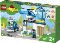 LEGO DUPLO Policajná stanica a helikoptéra 10959