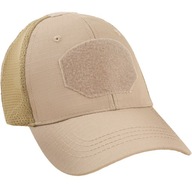 CMG Tactical MESH Trucker Cap s KHAKI šiltom