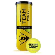 DUNLOP TEAM tréningové padel tenisové loptičky, 3 ks.