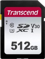 Pamäťová karta SD TRANSCEND 512 GB TS512GSDC300S