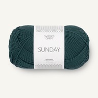 Sandnes Garn Sunday priadza 7281 deep emerald