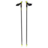 Palice na nordic walking Fizan Carbon 3K sivá 125 cm