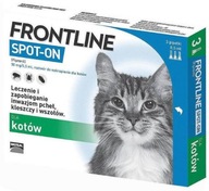 Frontline Spot-On 3 kvapky pre mačky