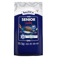 BALTICA SENIOR VITALITY M&L 12KG KRMIVO PRE SENIOROV VEĽKÉ PLEMENE RYBIE ZRNÁ ZDARMA