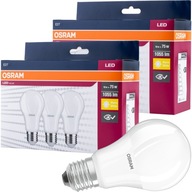 6x LED žiarovka A60 E27 10W 75W 1055lm 2700K OSRAM