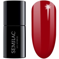 345 SEMILAC HYBRID POLISH GORGEOUS RED 7ML