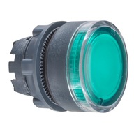 Hlava tlačidla Schneider XB5 LED, zelený plast