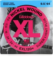 Struny D'Addario EXL120+ 9,5-44 Super Light Plus