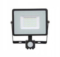 LED projektor 30W 2400lm 6400K IP65 +PIR VT-30-S