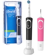 2x elektrická zubná kefka Oral-B Vitality + rukoväť