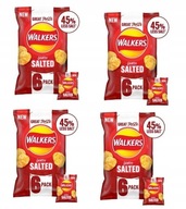 4x 150g WALKERS (LAY'S) Zemiakové lupienky solené VB