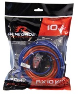 Renegade RX10KIT Sada montážnych káblov pre zosilňovač 10mm2 RCA