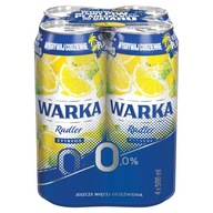 Warka radler citrón nealko pivo 4x500ml