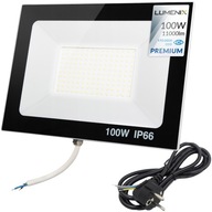 Halogénová reflektorová LAMPA LED FLOODLIGHT CCD 100W 11000lm + KÁBEL so zástrčkou