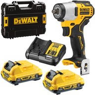 Rázový uťahovák 12V 168Nm 3/8' 2x2Ah DeWALT DCF902D2