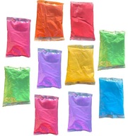 Farebný HOLI POWDER Festivalový mix farieb, bezpečný, umývateľný, 70g x 100bal.