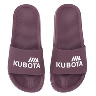 Kubota Bazénové papuče Basic Burgundy 42