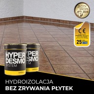 HYDROIZOLACIA TERASY - transparentná zostava 4m2