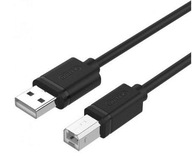 Unitek Y-C421GBK USB 2.0 AM-BM kábel, 5m