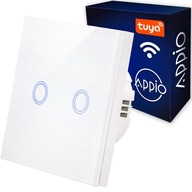 LED LIGHT SWITCH dvojité sklo WIFI dotyk