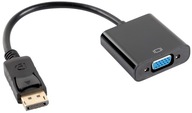 AV ADAPTÉR Lanberg DisplayPort - D-Sub (VGA) 0,1m