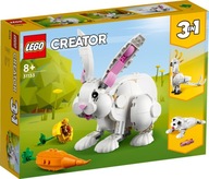 LEGO CREATOR Biely králik 3v1 31133