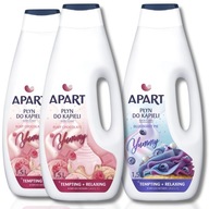 Apart Yummy Bath Lotion 96% Natural Origin Set 3 x 1,5l