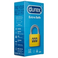 Durex Extra Safe kondómy Lubrikant 12 kusov