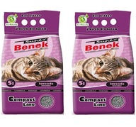 Super Benek Compakt Lavender Bentonit Gravel 2 x 5l