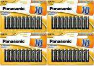 40x batérie Panasonic Alkaline Power LR6/AA 1,5V