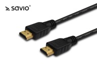 HDMI kábel Savio CL-113 5m, OFC, zlaté koncovky, v