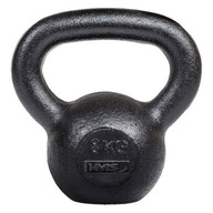 Liatinový kettlebell KZG 8 kg HMS VYSOKÁ KVALITA