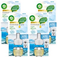 Air Wick Light Fresh Sea Mist náhradná náplň 4x19ml