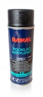 RANAL Akrylový podkladový sprej 400ml - ČIERNA