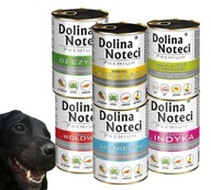 Dolina Noteci Premium MIX mokré krmivo pre psov 6 príchutí 10x400g bez rýb