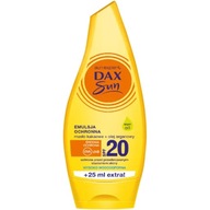 DAX SUN Emulzný opaľovací krém SPF 20, 175 ml