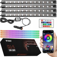 RGB LED osvetlenie AUTA INTERIÉR KABINY AUTA