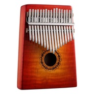 HLURU KG-GRADIENTRED KALIMBA 17 TON FLAMED