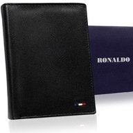 Klasická pánska kožená peňaženka kompaktná RFID ako darček pre neho