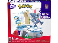 Pokémon Mega Construx Piplup Bricks Zasnežený deň