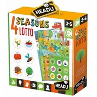 HEADU Puzzle Lotto Hra 4 ročné obdobia Russell